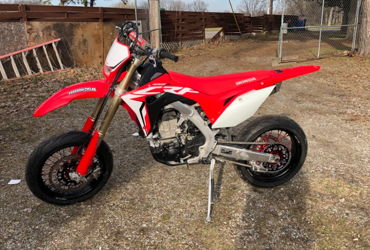 2020 HONDA CRF450L motorcycle for rent near Seattle, WA