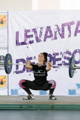 Camila Lifting a Barbell