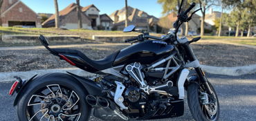 2022 DUCATI XDIAVEL S motorcycle for rent near San Antonio, TX