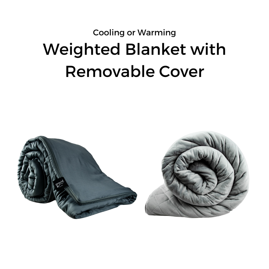 Gravid Weighted Blanket with One Removable Cover