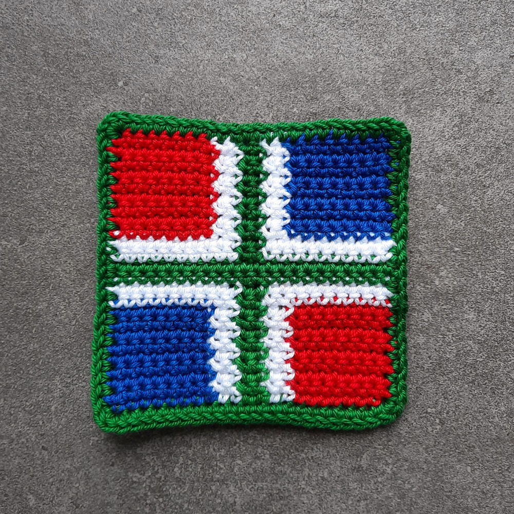 Haakpatroon Grunniger onderzetters