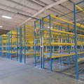 Pallet Rack Blue and Yellow