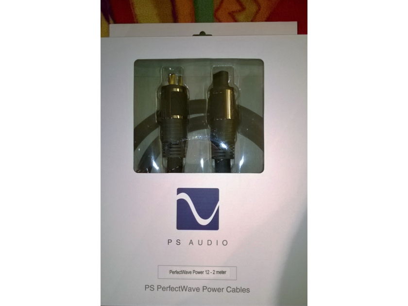 PS Audio AC-12  Perfectwave 2 meter New in Box! Free Shipping!