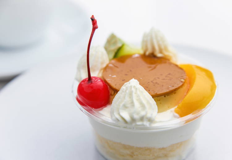 プリンアラモードとは