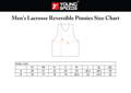 mens lacrosse pinnies size chart
