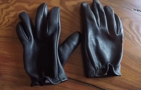 Deerskin Motorcycle Gloves