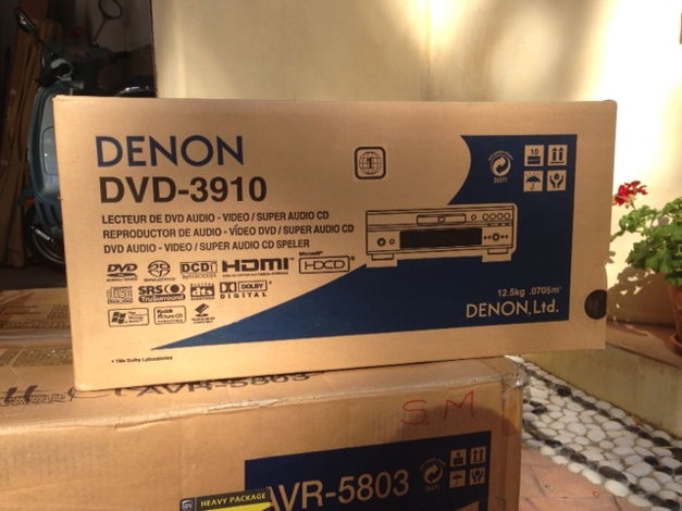 Denon DVD-3910 DVD Audio-Video/Super Audio CD Player