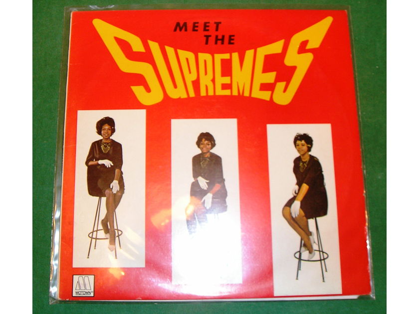 SUPREMES (The) "MEET THE SUPREMES" - 1982 MOTOWN MONO REISSUE ***MINT/UNPLAYED***