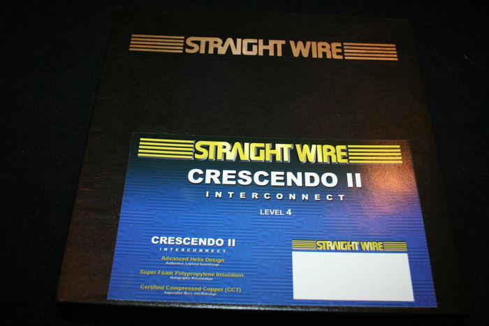 Straight Wire  Crescendo II  1m Balanced Interconnect