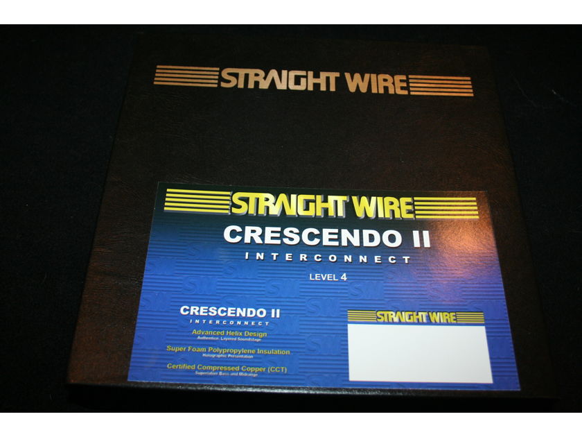 Straight Wire  Crescendo II  1m Balanced Interconnect