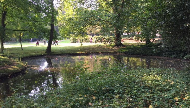 geocaching in düsseldorf suche im volksgarten