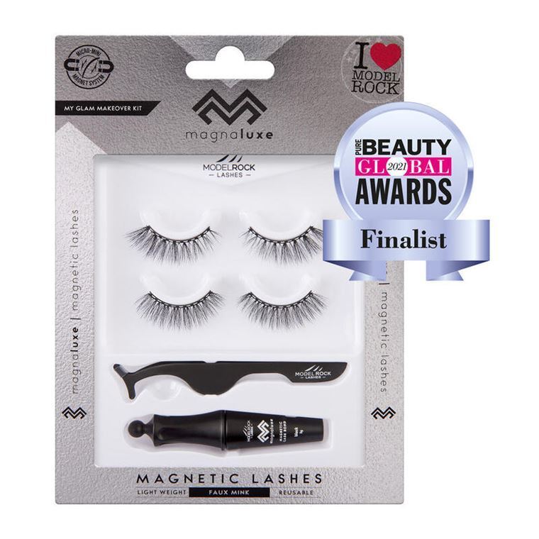 MAGNA LUXE Magnetic Lashes + Accessories Kit - 'MY GLAM MAKEOVER' "Clearance"