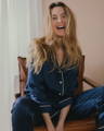 Emily's Pillow Pyjama Pure Soie bleu 19 momme, 100% naturelle pour votre bien-être avec une soie de qualité, préserve votre peau
