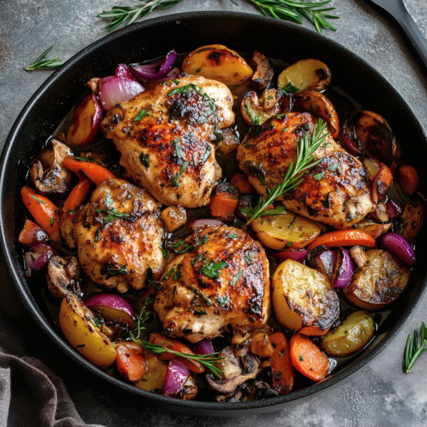 Photo of ALL NEW! Creamy Balsamic Mascarpone Chicken