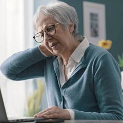 Oreiller Cervical Ergonomique, Coussin Memoire de Forme