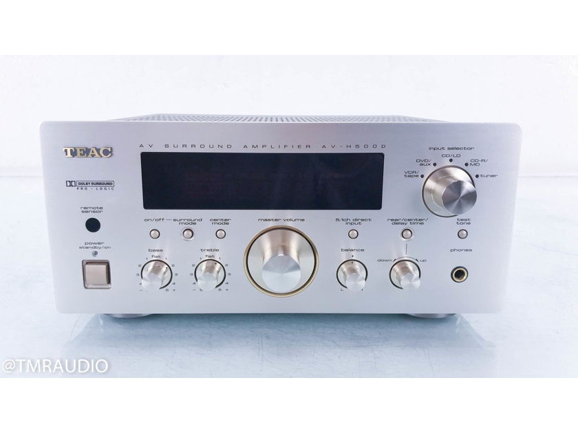 Ampli Home Cinéma TEAC AV-H500D 5.1 - Dolby Pro Logic - Pour Pièces - Japon