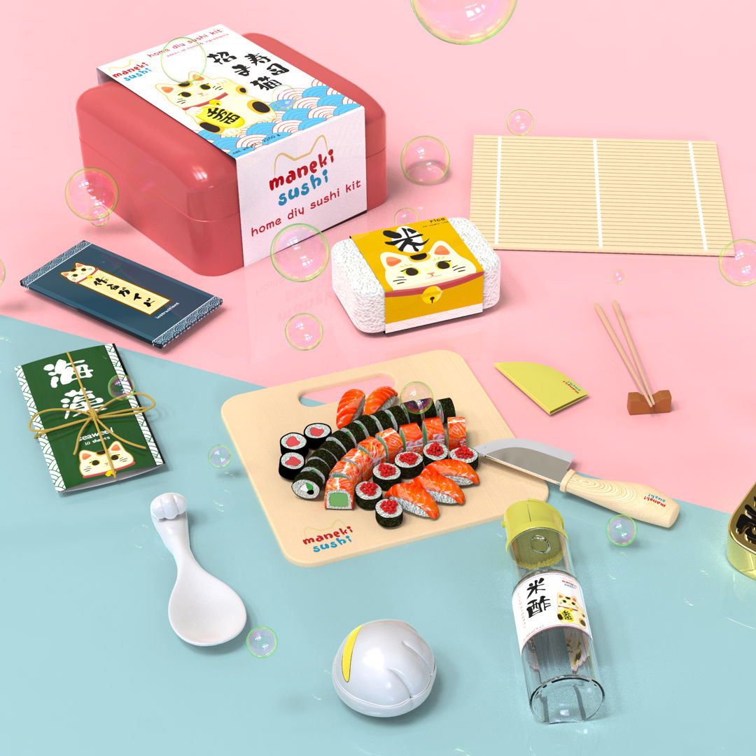 Image of Maneki Sushi Kit