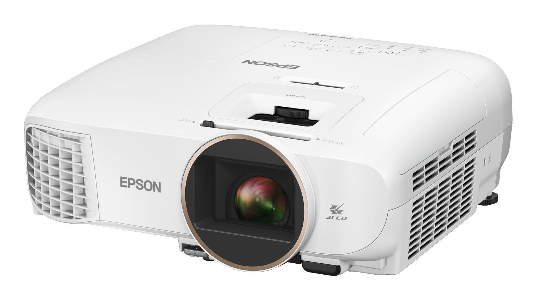 Epson Home Cinema 2100 Vs Epson 2250 3lcd Full Hd 1080p Projector Slant