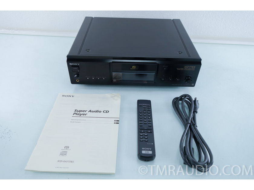 Sony SCD-XA777ES SACD / CD Player; XA777ES (9920)