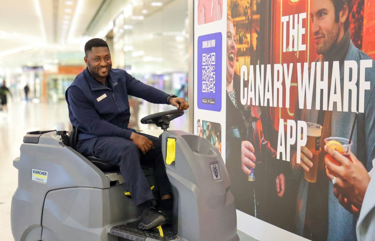 OCS and Canary Wharf Management Ltd Shortlisted for Partners in Cleaning Award