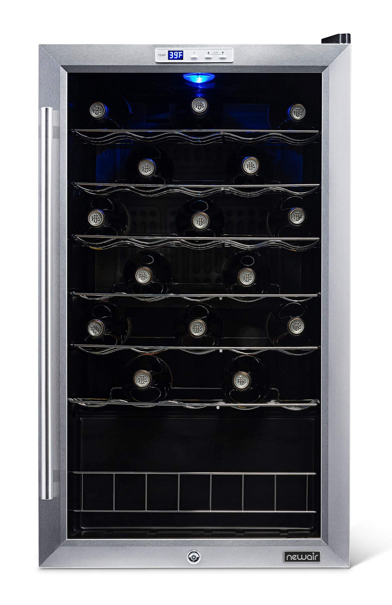 NewAir AWCE vs Wine Enthusiast 32Bottle Dual Zone MAX Compressor Wine