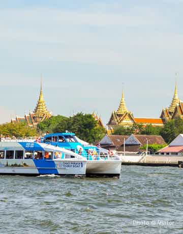 One-day passes on the Chao Phraya Tourist Boat 