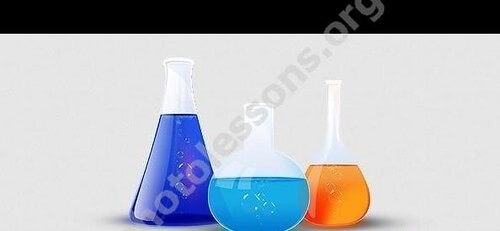 Стеклянные колбы для Фотошоп в PSD формате