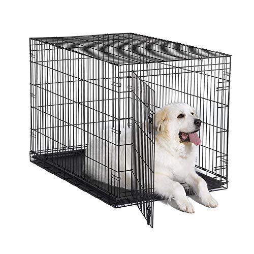 Petmate Ultra Vari Kennel vs New World Crates Single Door Folding Metal