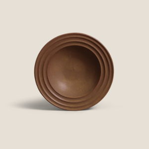 Ripple Pasta Bowl, Golden Umber