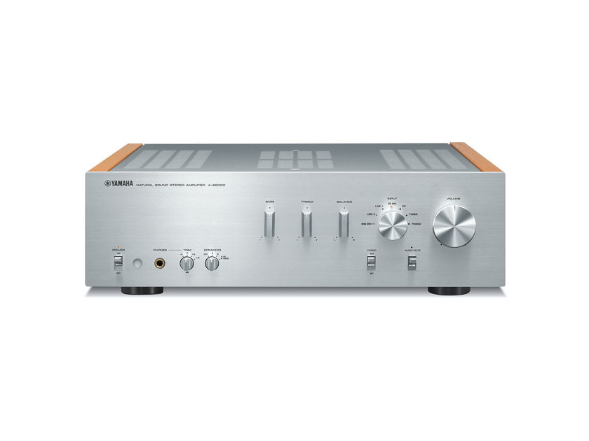 Yamaha A-S2000 Silver  AS2000 Top-of-the-line balanced integrated amp-$2500 list