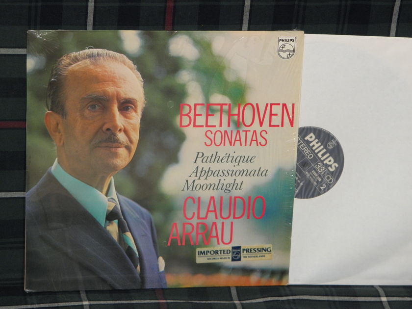 Claudio Arrau - Beethoven Appasionata/Pathetique Philips Holland 6599 308
