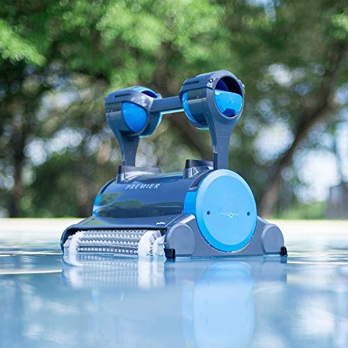 Dolphin Premier Robotic Pool Cleaner vs Polaris 9550 Sport Slant
