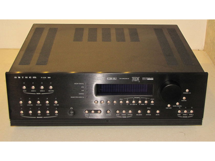 Anthem AVM 30 Home Theater Processor AVM 30 Home Theater Processor Anthem AVM 30 Home Theater Processor lightly used