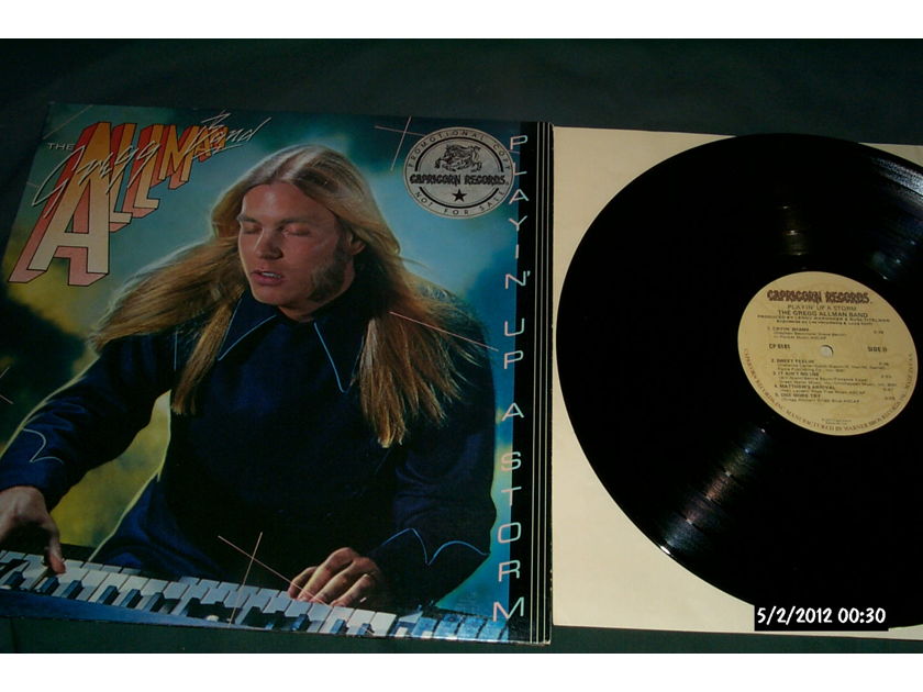 Gregg allman  band - Playin Up A Storm lp nm