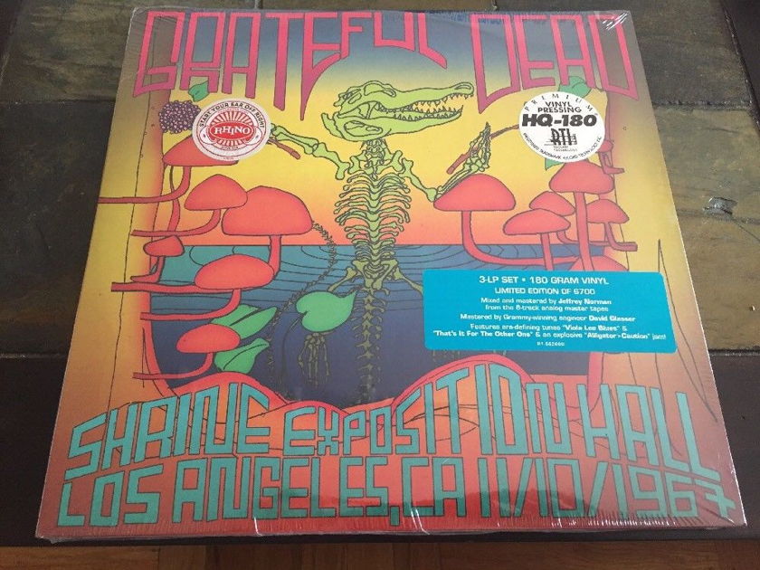 Grateful Dead  - Shrine Exposition Hall, Los Angeles, CA 11/10/1967 New/Sealed 3LP Set by RTI / Rhino 180g