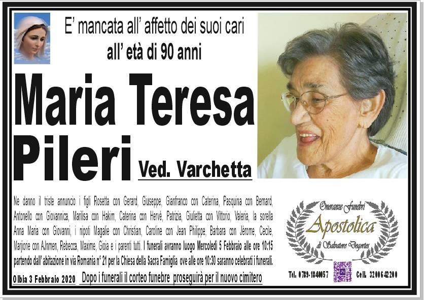 Maria Teresa Pileri