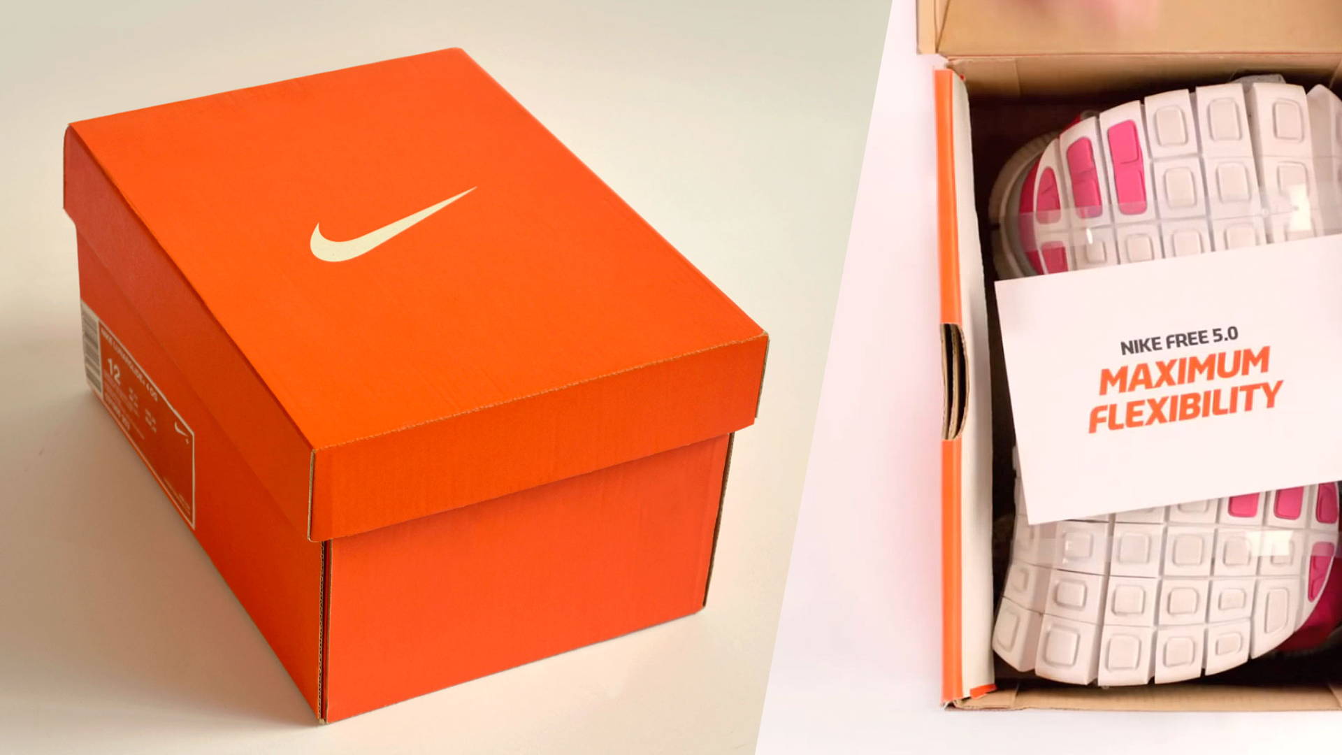 Nike Free Box: A Shoebox 1/3 the Size of the Original | Dieline - Design,  Branding & Packaging Inspiration