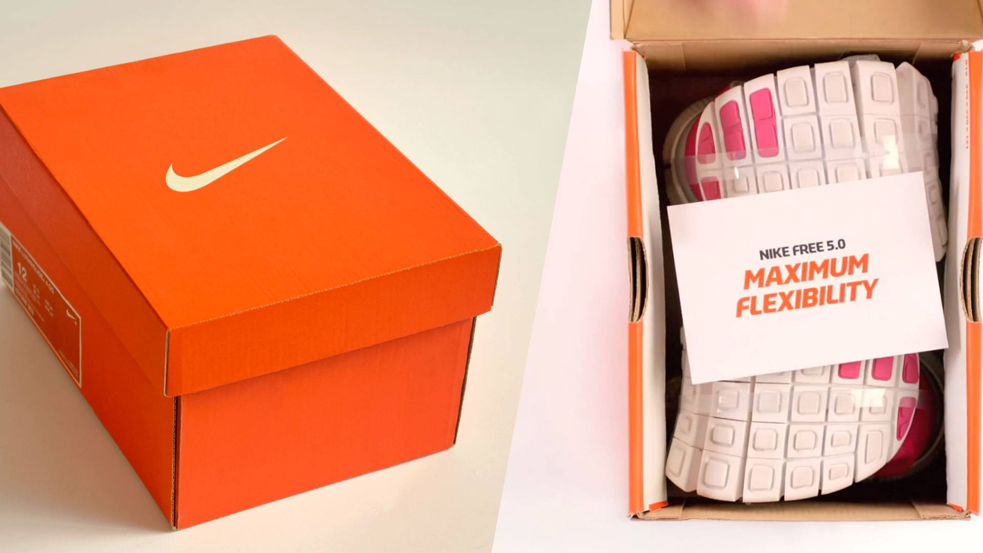 Armonía Retirado Cereza Nike Free Box: A Shoebox 1/3 the Size of the Original | Dieline - Design,  Branding & Packaging Inspiration