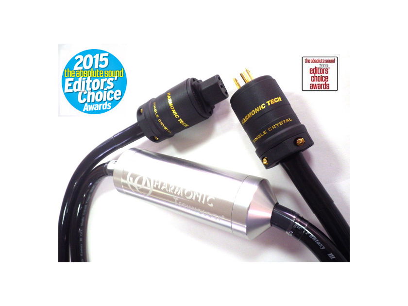 HARMONIC TECHNOLOGY  FANTASY III AC-10 POWER CORD WITH PURE AC MODULE/ABSOLUTE SOUND RECOMMENDED