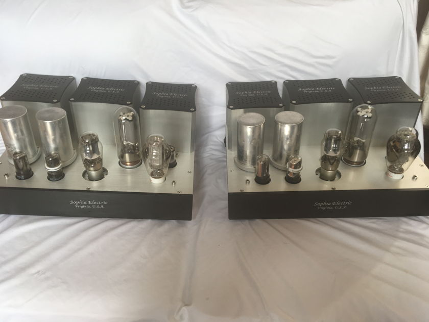 Sophia Electric 845-05 Flagship Monoblocks For Sale or Tonearm for Partial Trade