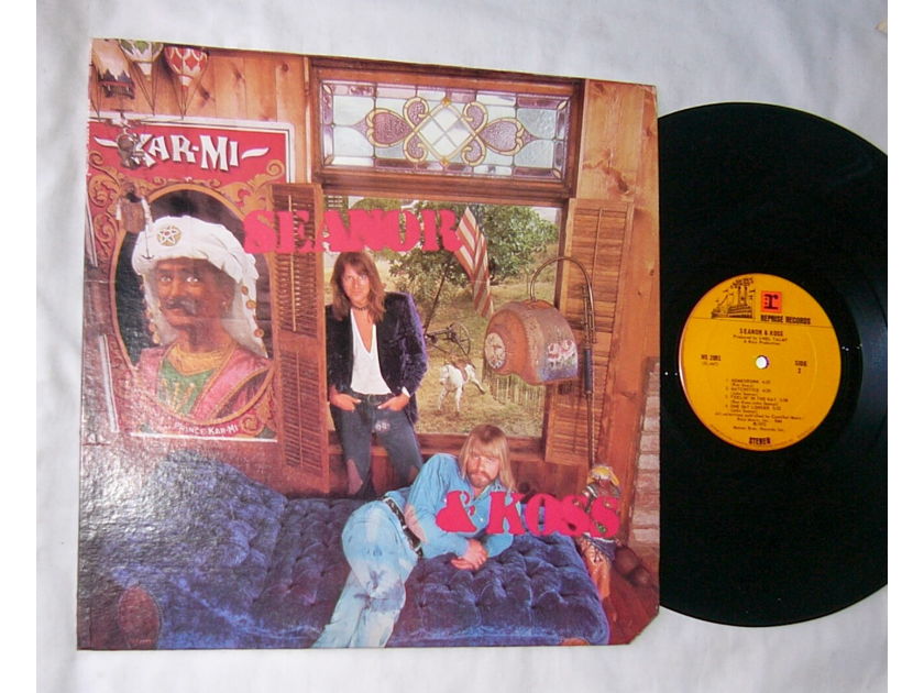 SEANOR & KOSS - SELF TITLED ALBUM - - RARE ORIG 1972 BLUES ROCK LP - REPRISE