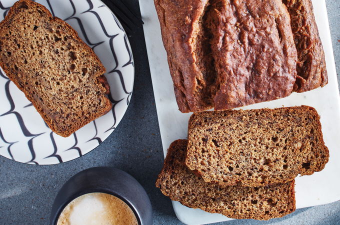 Pain aux bananes moins sucré