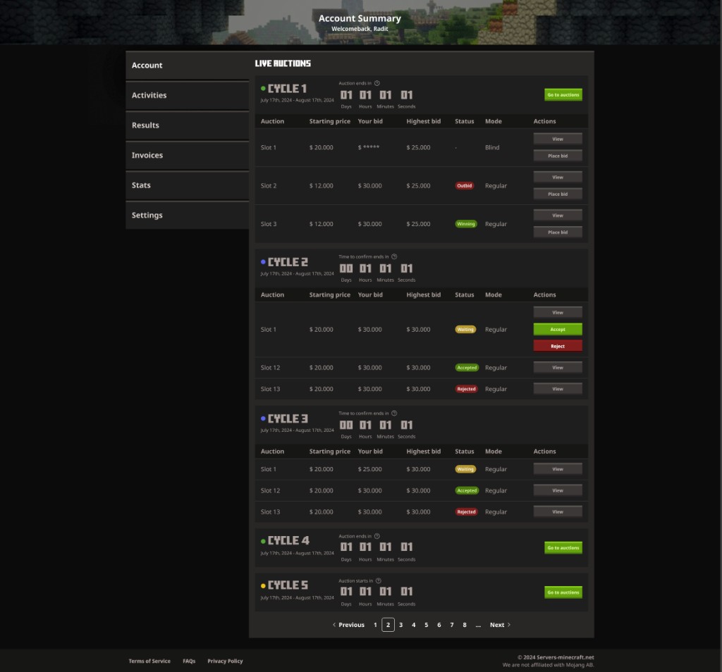 Real Time bidding developers developer - rezi S.'s portfolio image