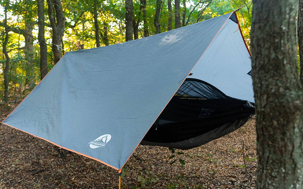 Jacob's Well Outfitters, Jacob's Well Camping Tarp, Camping Tarp, Ultralight Camping Tarp, best camping tarp, lightweight camping tarp, camping shelters, best camping shelter