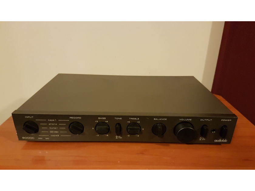 Audiolab 8000-C Stereo Preamplifier with MM & MC Phono Inputs