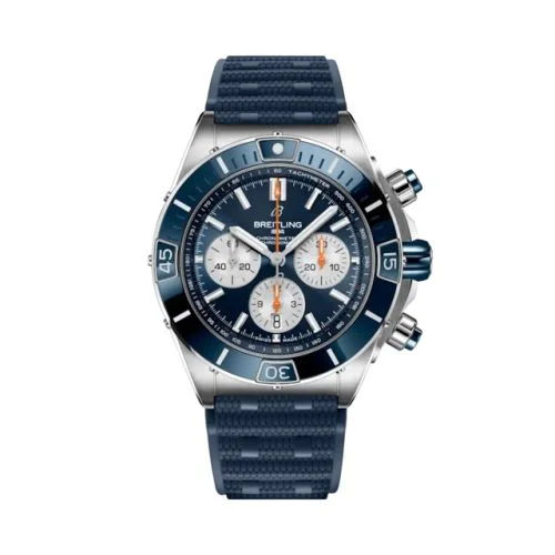 Super Chronomat B01 44 Stainless Steel / Shula 347 / Rubber