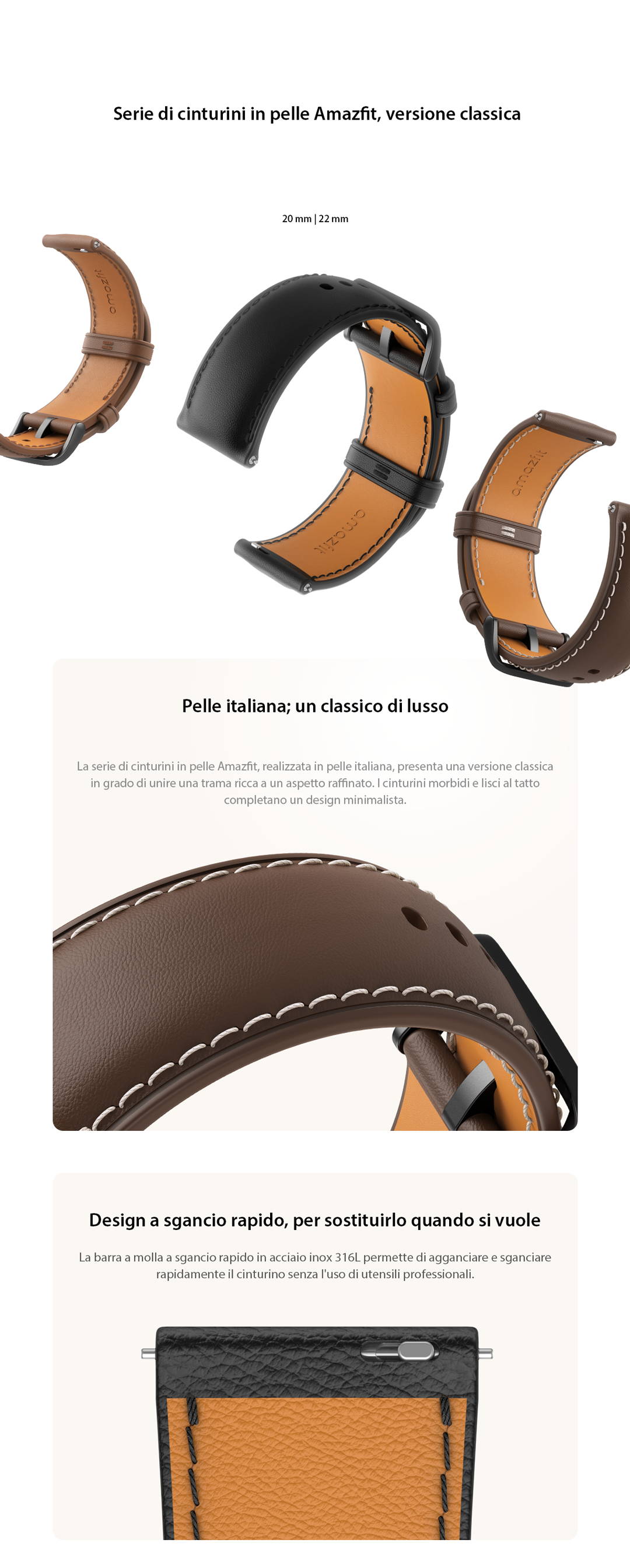 Cinturino per amazfit bip top