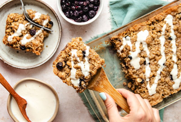 Photo of Blueberry Lemon Baked Oatmeal 4 SVGS (BREAKFAST/SNACK)
