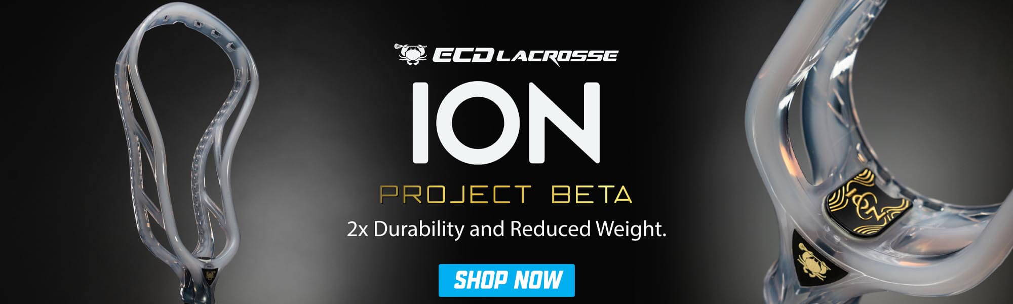 ECD Project Beta Ion Lacrosse Head | TOP STRING LACROSSE
