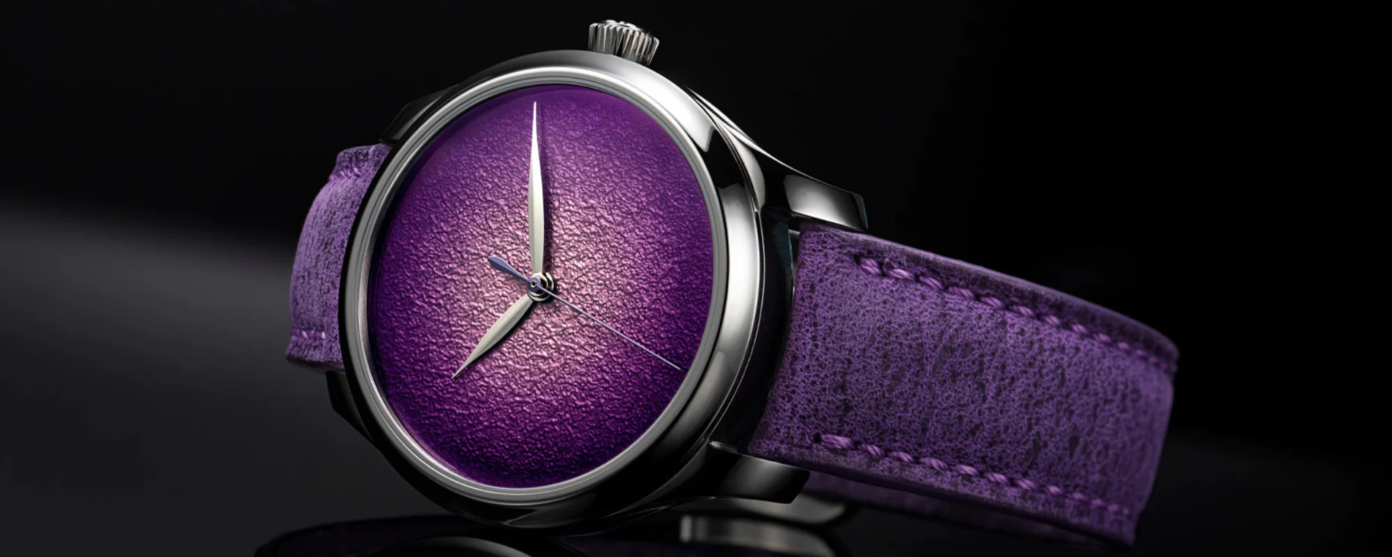 H. Moser & Cie. Adds Purple and Turquoise Fire to Its Enamel Lineup | Chrono 10:10